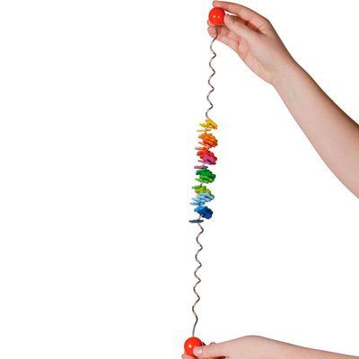 Goki houten kleuren spiraal
