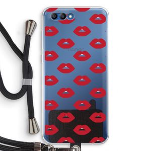 Lips: Honor 10 Transparant Hoesje met koord