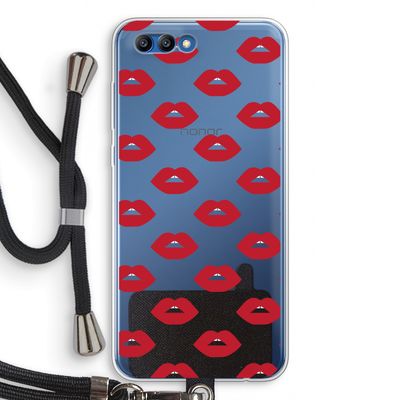 Lips: Honor 10 Transparant Hoesje met koord