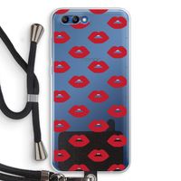 Lips: Honor 10 Transparant Hoesje met koord