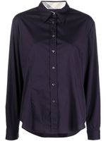 Burberry Pre-Owned chemise à boutonnière (2010) - Violet - thumbnail