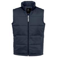 Gewatteerde bodywarmer voor heren - Donkerblauw - Nylon - Outdoor - Vrije tijds jas - thumbnail