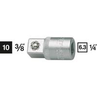 Hazet 858-1 858-1 Dopsleuteladapter Aandrijving 1/4 (6.3 mm) Uitvoering 3/8 (10 mm) 26.5 mm 1 stuk(s) - thumbnail