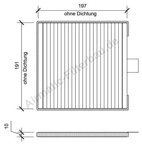 Interieurfilter Airmatic, u.a. für Chevrolet, Daewoo