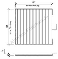 Interieurfilter Airmatic, u.a. für Chevrolet, Daewoo