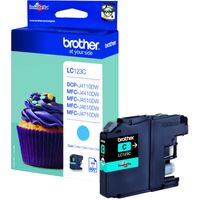 Brother LC-123C inktcartridge 1 stuk(s) Origineel Cyaan - thumbnail