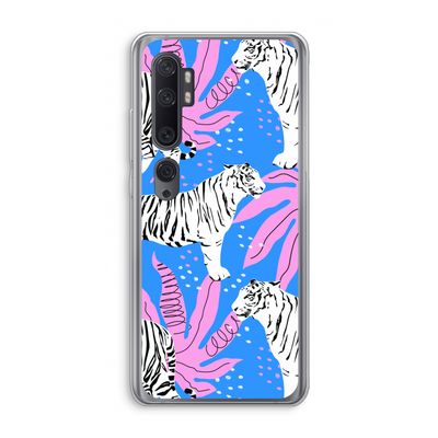 Tijger: Xiaomi Mi Note 10 Transparant Hoesje