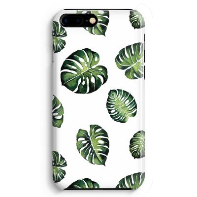 Tropische bladeren: iPhone 8 Plus Volledig Geprint Hoesje