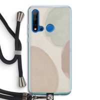 Geo #8: Huawei P20 Lite (2019) Transparant Hoesje met koord