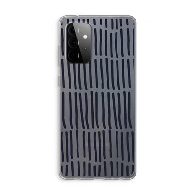 Moroccan stripes: Samsung Galaxy A72 Transparant Hoesje