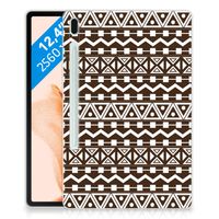 Samsung Galaxy Tab S7FE Hippe Hoes Aztec Brown