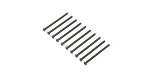 Losi - Button Head Screws, Steel, Black Oxide, M4 x 65mm (10) (LOS255013)