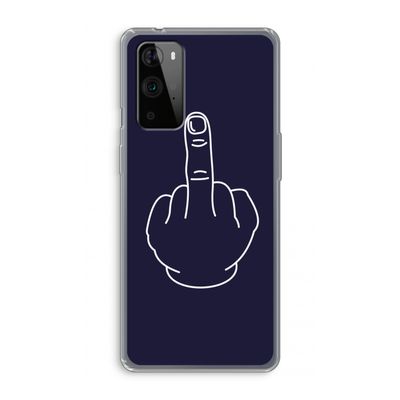 F**k U: OnePlus 9 Pro Transparant Hoesje