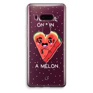 One In A Melon: HTC U12+ Transparant Hoesje