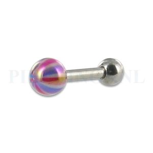 Helix strandbal rood blauw