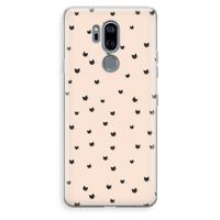 Kleine kattenkopjes: LG G7 Thinq Transparant Hoesje