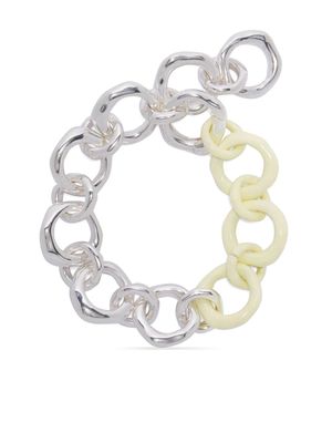 Jil Sander collier à maillons épais - Argent