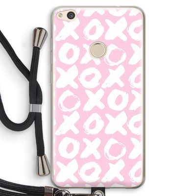 XOXO: Huawei Ascend P8 Lite (2017) Transparant Hoesje met koord