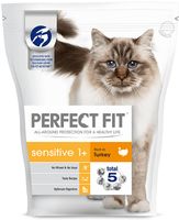 Perfect Fit Sensitive Adult 1+ met kalkoen kattenvoer 2 x 1,4 kg