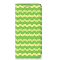 Motorola Moto G31 | G41 Hoesje met Magneet Waves Green