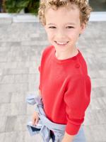 Jongenstrui van tricot rood Jongenstrui van tricot rood