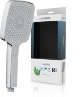 Schutte HAWAII Handdouche | Chroom/lichtgrijs | Hoekig - 60220 Schutte HAWAII Handdouche | Chroom/lichtgrijs | Hoekig - 60220