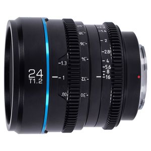 Sirui Nightwalker 24mm T1.2 S35 Manual Focus Cine Lens Fujifilm X-mount objectief