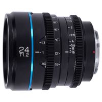 Sirui Nightwalker 24mm T1.2 S35 Manual Focus Cine Lens Fujifilm X-mount objectief