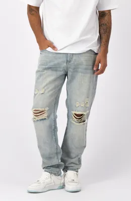 Black Bananas Razor Denim Jeans Lichtblauw - Maat 29 - Kleur: Blauw | Soccerfanshop