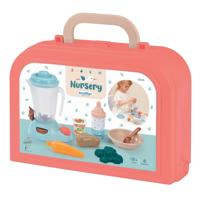 Ecoiffier verzorging - baby&apos;s voedingsset in koffer, 8dlg.