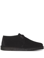 Clarks Originals chaussures Desert en daim à lacets - Noir