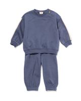 HEMA Baby Kleding Sweatset Blauw (blauw)