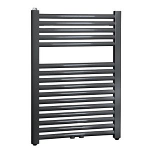 Radiator Boss & Wessing Emma 76,6x60 cm Midden Onder Aansluiting Antraciet Boss & Wessing