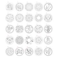 Creative Craft Group Mandala kleurboek, 25 kleurplaten