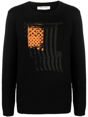 1017 ALYX 9SM pull à imprimé graphique - Noir