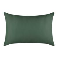 Stof Textile sierkussen Hawaii - donkergroen - 40 x 60 cm - bank kussens - polyester