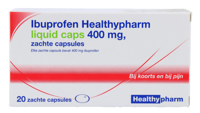 Healthypharm Ibuprofen 400mg Liquid Caps