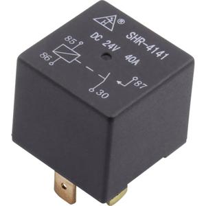 TRU COMPONENTS SHR-4141A SHR-12VDC-F-A 4pin Auto-relais 12 V/DC 40 A 1x NO