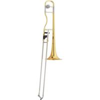 Jupiter JTB710 RQ Ergonomic tenor trombone Bb (goud) + koffer - thumbnail
