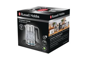 Russell Hobbs 24191-70 waterkoker 0,8 l Zwart, Roestvrijstaal, Transparant 2200 W