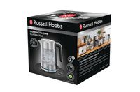 Russell Hobbs 24191-70 waterkoker 0,8 l Zwart, Roestvrijstaal, Transparant 2200 W - thumbnail