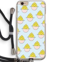 Citroenen: iPhone 6 / 6S Transparant Hoesje met koord