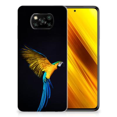 Xiaomi Poco X3 | Poco X3 Pro | TPU Hoesje | Papegaai