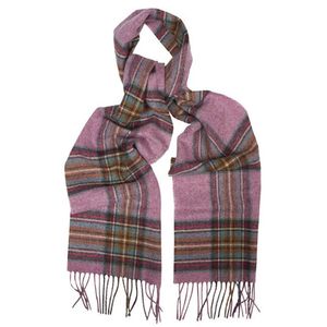 Scarf Country Check Pink