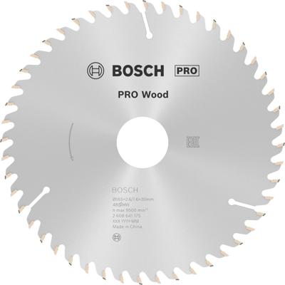 Bosch Accessoires Cirkelzaagblad 165x30x2,6 mm, 48T- 2608641175