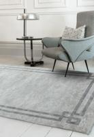 MOMO Rugs - Olympia OL03 Silver Grey Border Swatch -
