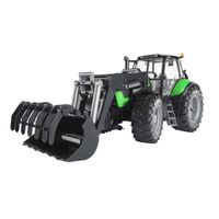 Bruder Deutz Agrotron X720 met front lader (03081) - thumbnail