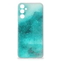 Smartphone hoesje Samsung Galaxy M14 Painting Blue