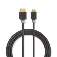 Nedis High Speed ??HDMI-Kabel met Ethernet | 2 m | 1 stuks - CVBW34500AT20 CVBW34500AT20