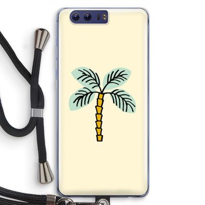 Palmboom: Honor 9 Transparant Hoesje met koord